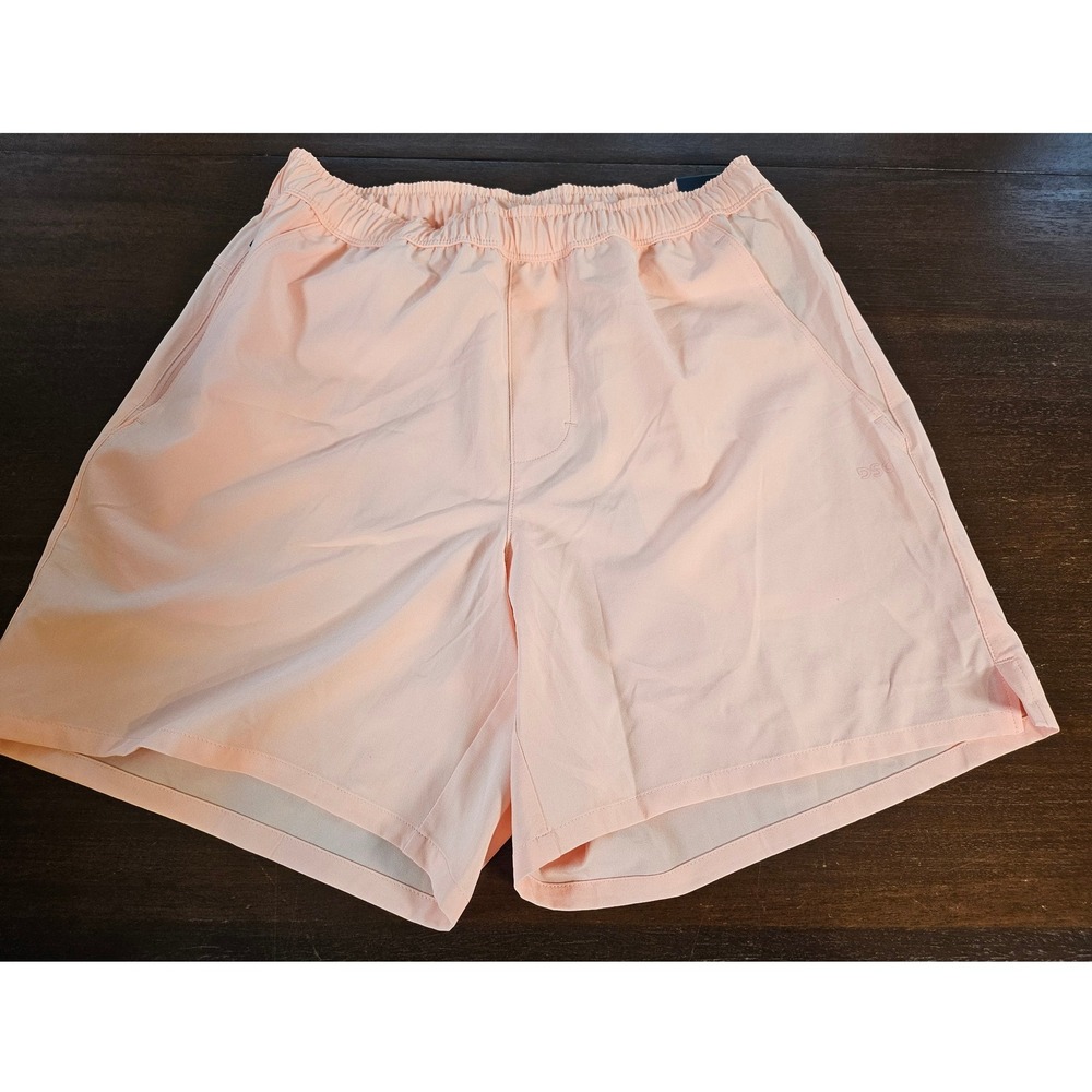 DSG 6" Agility Shorts Mens Size S Peach Athletic Fit 6 Inch Inseam New